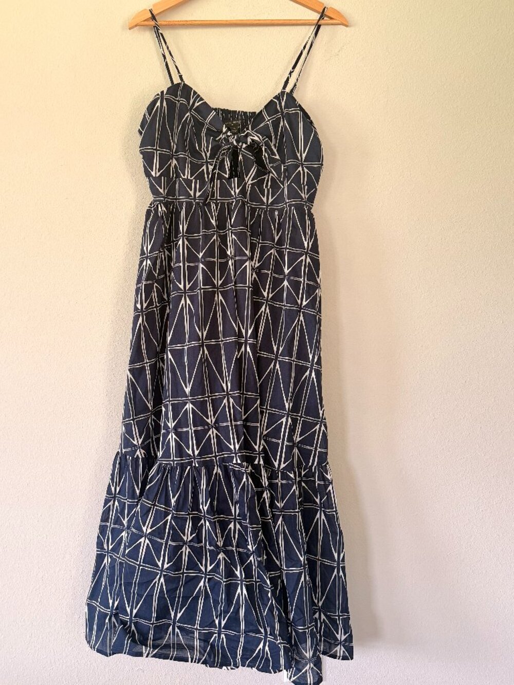 Banana Republic Blue Geometric Sundress - Sz M